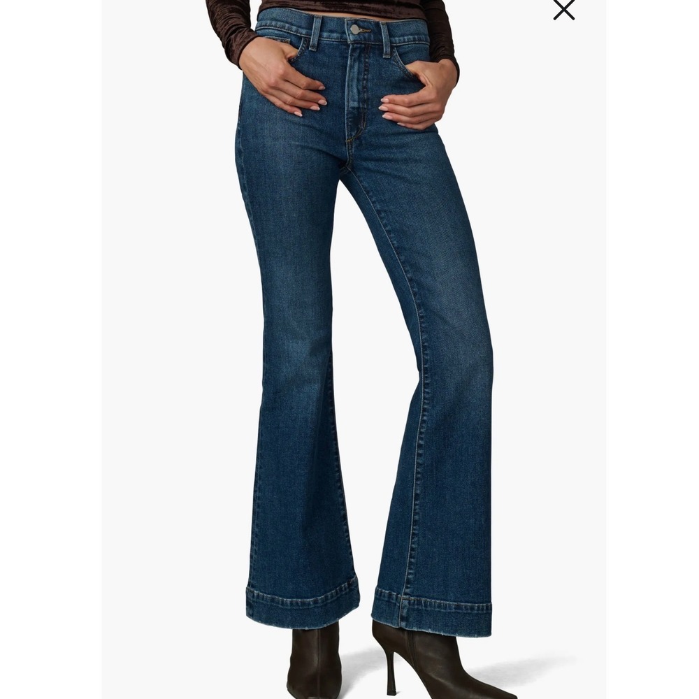 Joes Jeans The Molly High Rise Flare Jeans Dark‎ Wash Majorly Size 25
